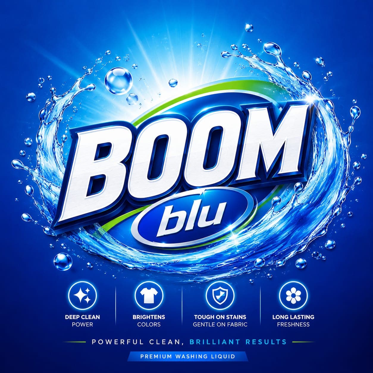 Boom Blu Premium Washing Liquid
